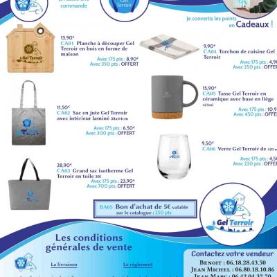 Gel terroir surgeles a domicile maroilles haut lieu programme de fidelite cadeaux